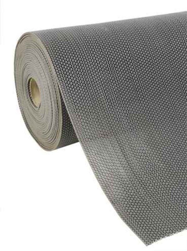 etm® Zerbino modello Ocean | per esterno e interno | struttura goffrata, per un effetto di pulizia ottimale | disponibile in molte misure e colori, Polipropilene, Anthrazit, 60 x 90 cm
