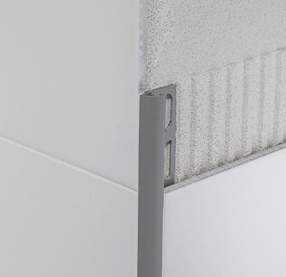 Profilo Jolly Per Piastrelle In PVC – Colore Verde Chiaro Marmorizzato, Altezza 270 Cm, Di Italrulli
